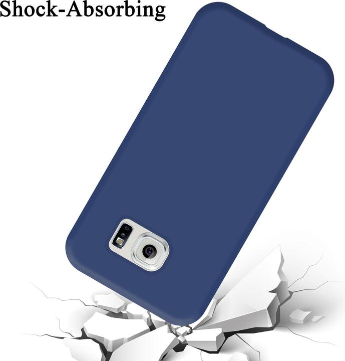 Produktbild Cadorabo TPU Liquid Silicone Case Cover (Samsung Galaxy S6 Edge)