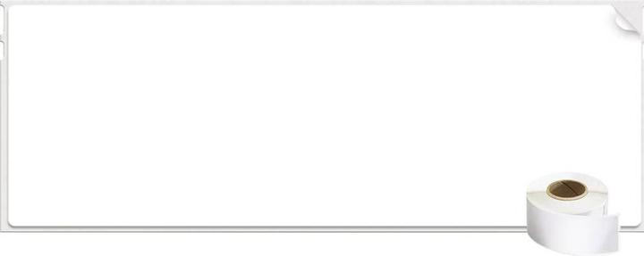 Productafbeelding Dymo LW plastic etiketten, 1 rol a 170 etiketten