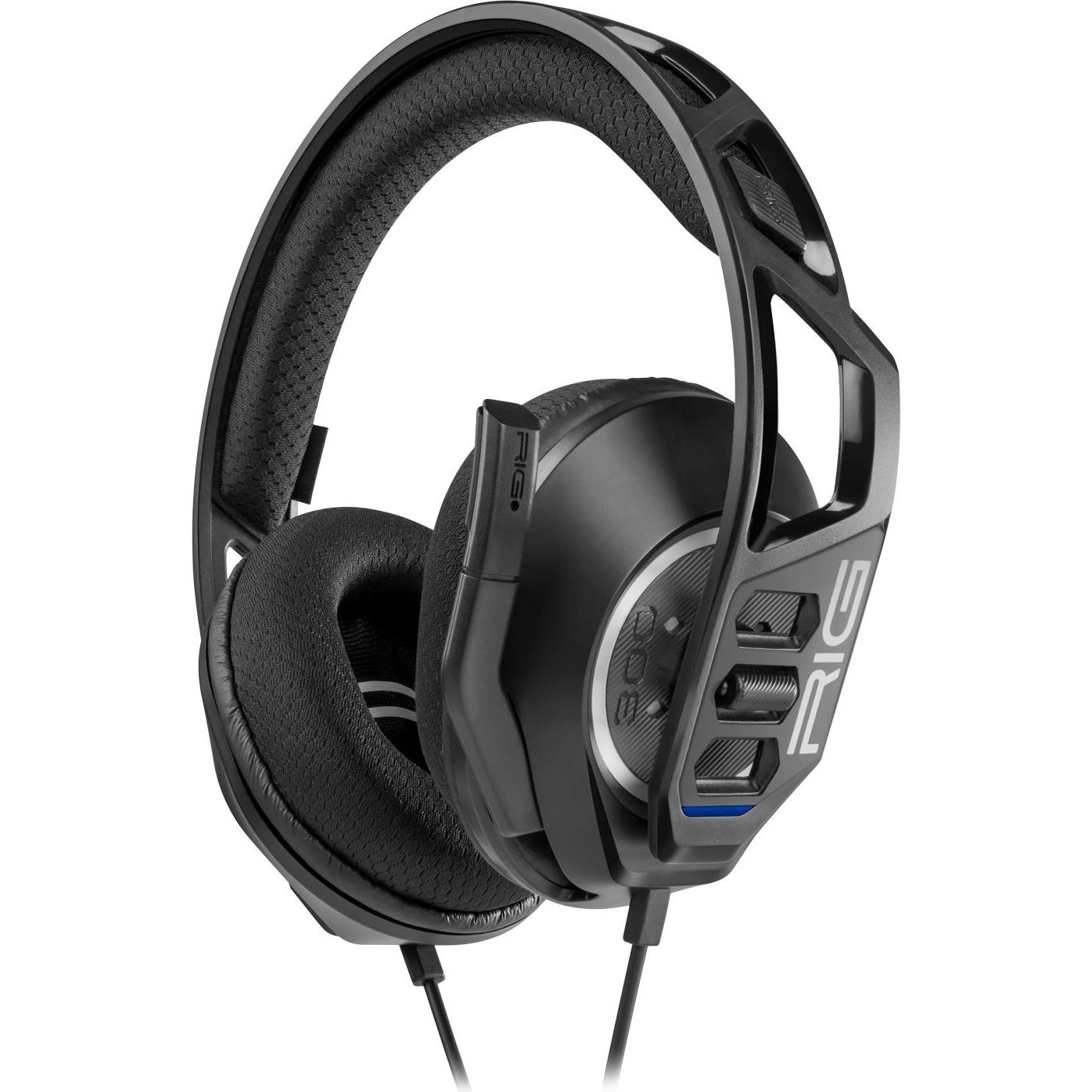Nacon Gaming RIG 300 PRO HS (Kabelgebunden), Gaming Headset, Schwarz