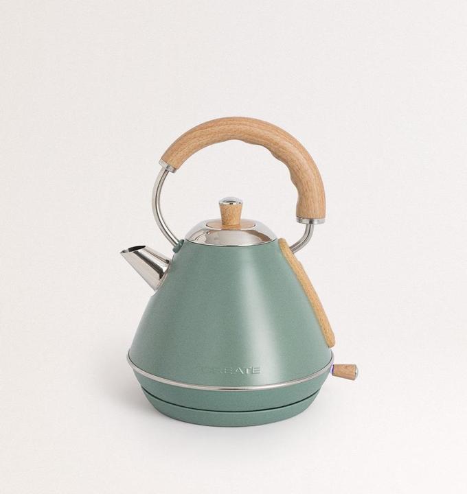 Produktbild Create KETTLE RETRO M - Wasserkocher 1l Salbeigrün (1 l)