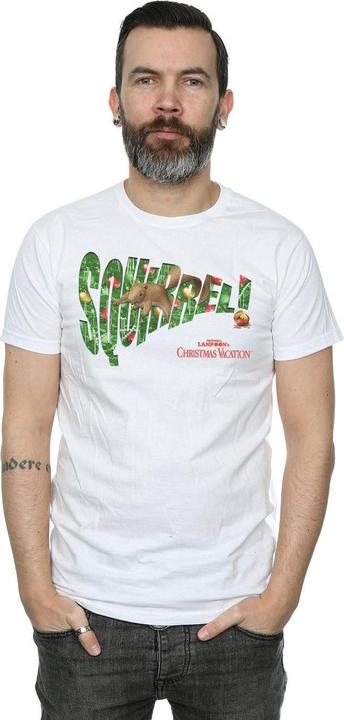Actual product image National Lampoon´s Vacation Mens Squirrel Tree T-Shirt (XL)