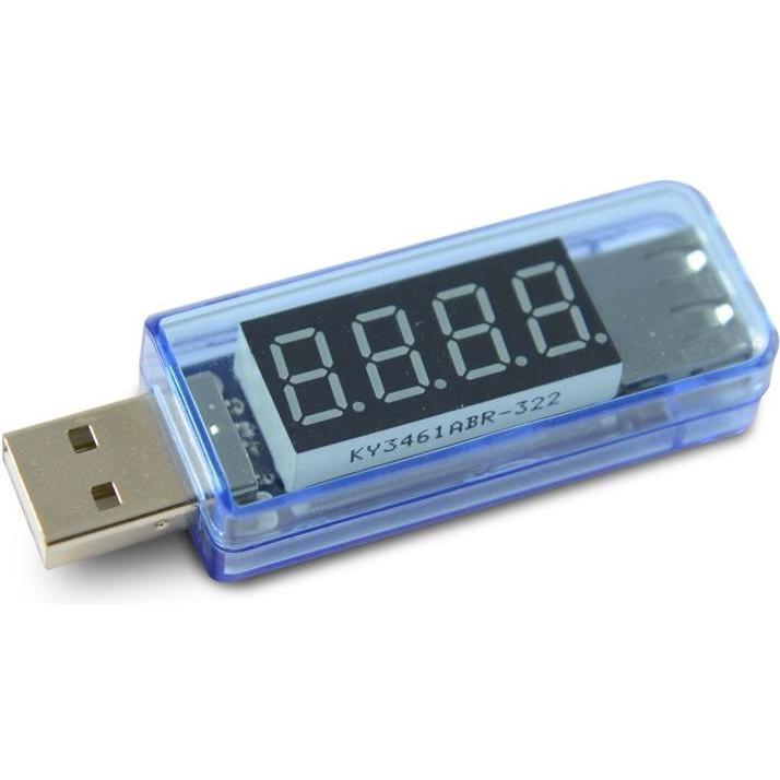 Allnet ALL-USB-PM1 / USB -> Strommessgerät (Stromzange), Messtechnik, Blau
