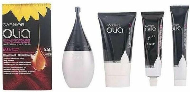 Immagine prodotto Garnier OLIA Coloración Permanente #6,60 Rojo Intenso 4 pz (#6,60 Rojo Intenso)