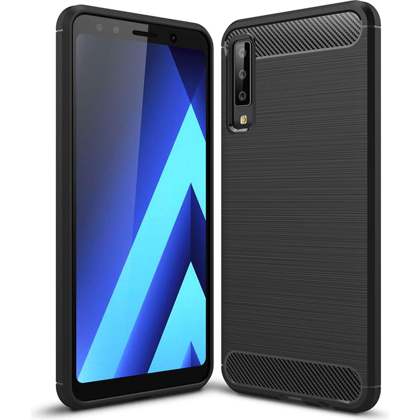Thumbnail - Nalia Handyhülle (Samsung Galaxy A7 (2018)), Smartphone Hülle, Schwarz