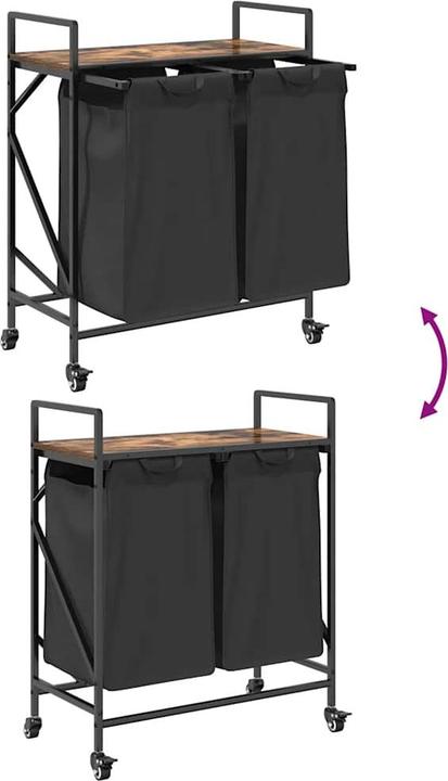 Actual product image vidaXL Wäschekorb
