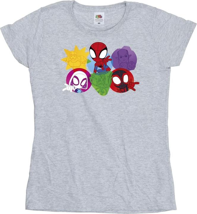 Produktbild Spidey And His Amazing Friends Faces TShirt (XXL)