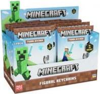 Actual product image Minecraft Figural Keychains 1 pc in foilbag in 24 pcs CDU