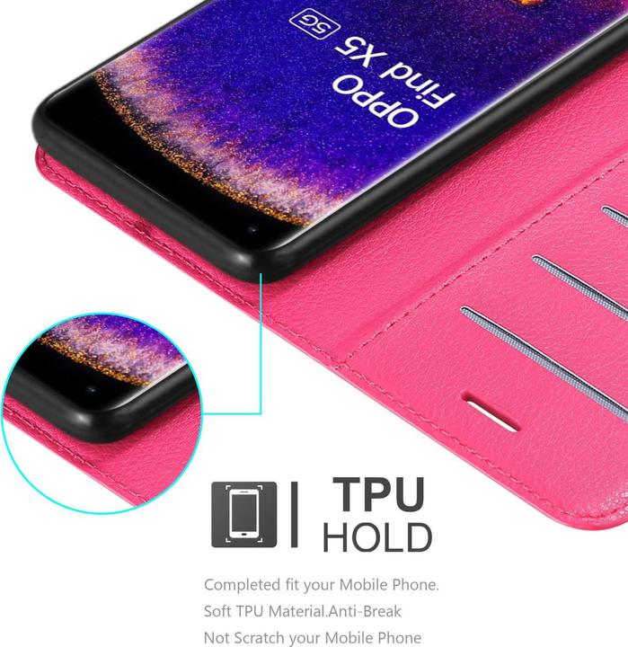Immagine prodotto Cadorabo Custodia con supporto a libro per Oppo FIND X5 (Oppo trova X5)