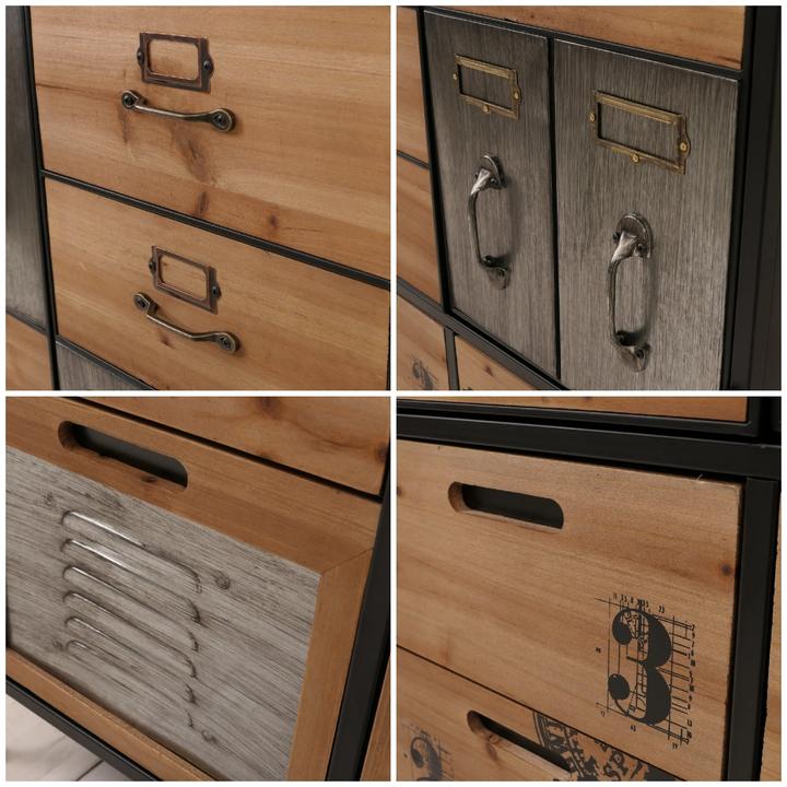 Produktbild JOHN316 Apothekerkommode (73 x 35 x 136 cm)