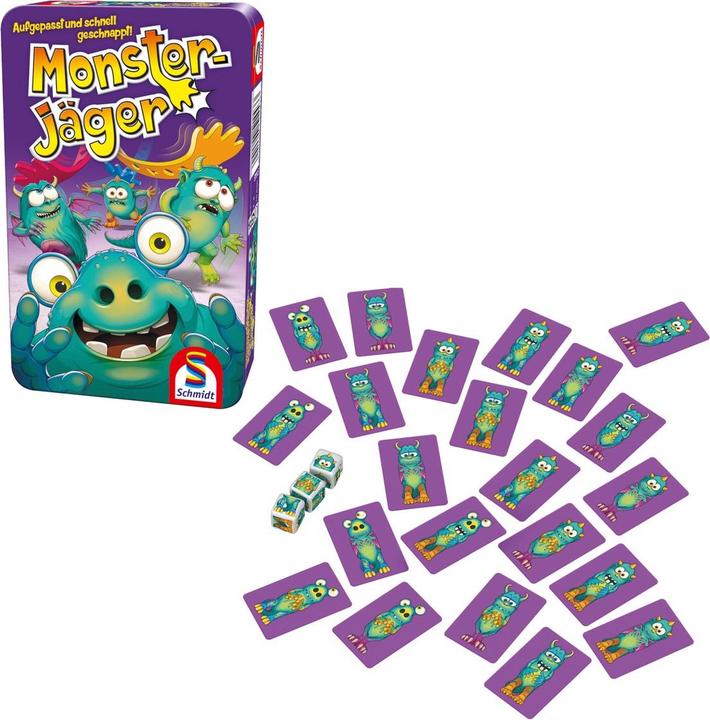 Produktbild Schmidt Spiele Monsterjäger Metalldose (Deutsch, 2 - 4 Spieler)