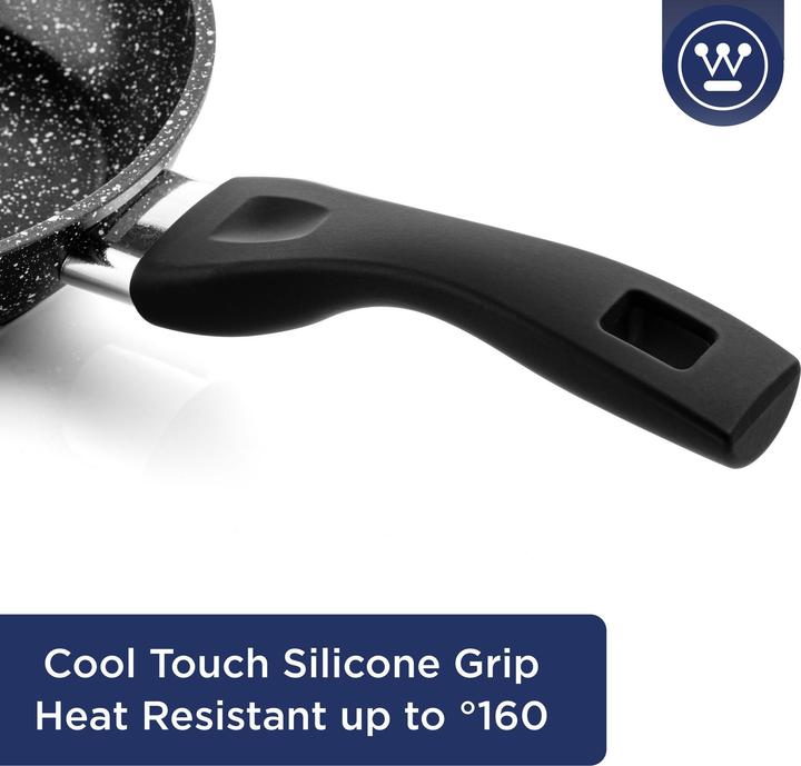 Immagine prodotto Westinghouse Padella Wok in marmo nero (30 cm, Alluminio)