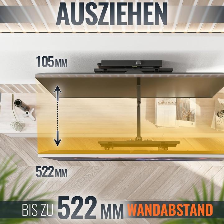 Image du produit Ricoo Support mural pour TV (Mur, 95 kg, 31" - 65")