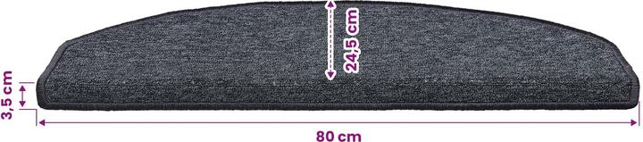 Produktbild vidaXL Stufenmatten (80 x 24.50 cm)