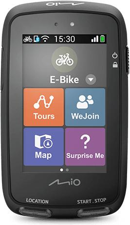Image du produit Mio Ordinateur de vélo sans fil Cyclo Discover Pal (2.8 pouces)
