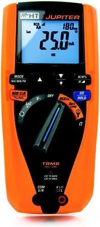 Immagine prodotto HT Instruments Multimetro portatile digitale JUPITER Calibrato su: ISO CAT IV 600 V, CAT III 690 V An (CAT III 690V, CAT IV 600V, Multimetro portatile)