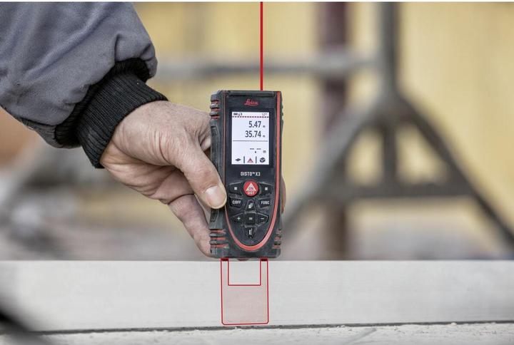 Actual product image Leica Geosystems Disto X3 (150 m, 635 nm)