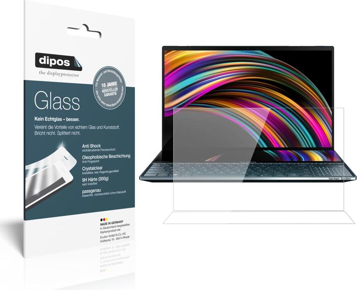 Actual product image Dipos Screen Protector Anti-Shock (15.60", 16:9)