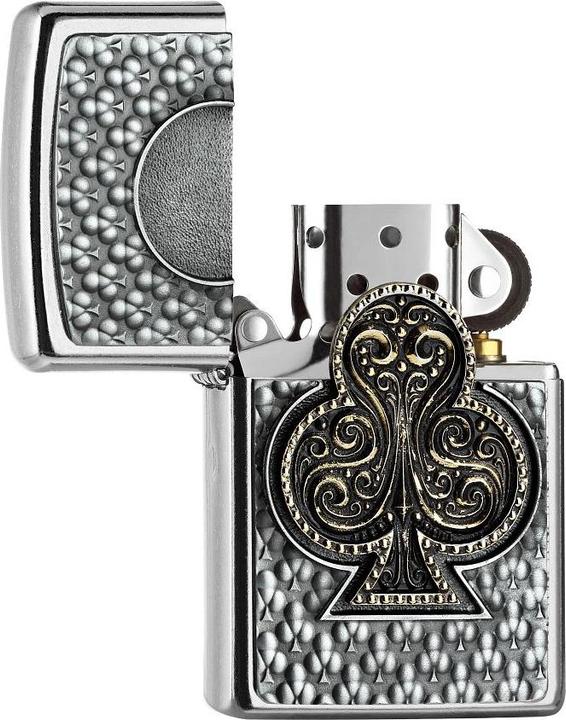 Actual product image Zippo Clubs emblem