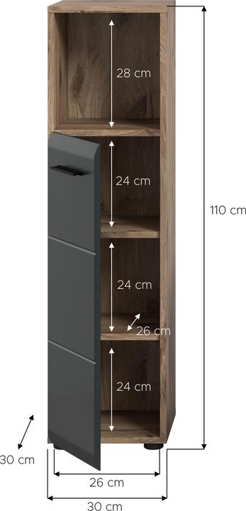 Produktbild Xonox Home Ice (30 x 30 x 110 cm)