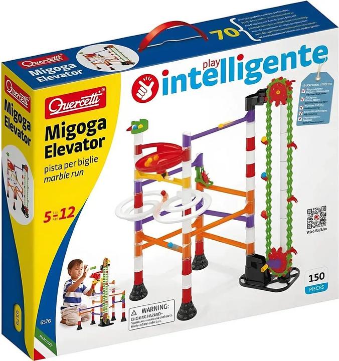 Actual product image Quercetti Migoga Marble Run Elevator (150 pcs)