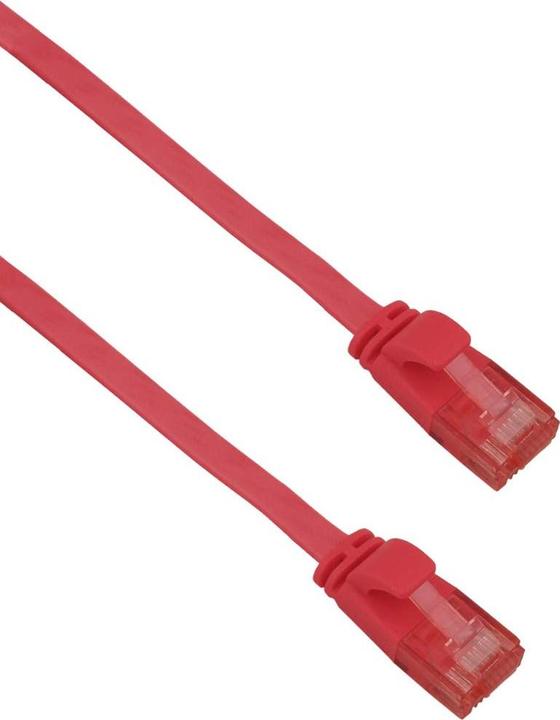 Produktbild Helos ultra slim Patchkabel U/UTP Cat 6 rot 7,5m (U/UTP, CAT6, 7.50 m)