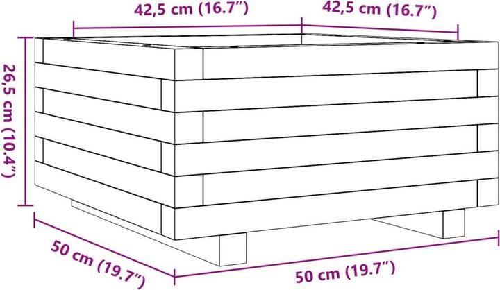 Produktbild vidaXL Pflanzgefäss