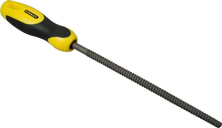 Stanley Round rasp with handle, cut 1, 200 mm (Slash 1, 370 mm)
