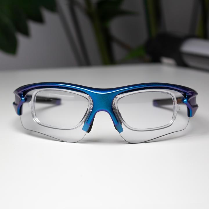 Image du produit Rockbros 10069 lunettes de cyclisme photochromiques UV400 - bleu (Bleu, Bleu)