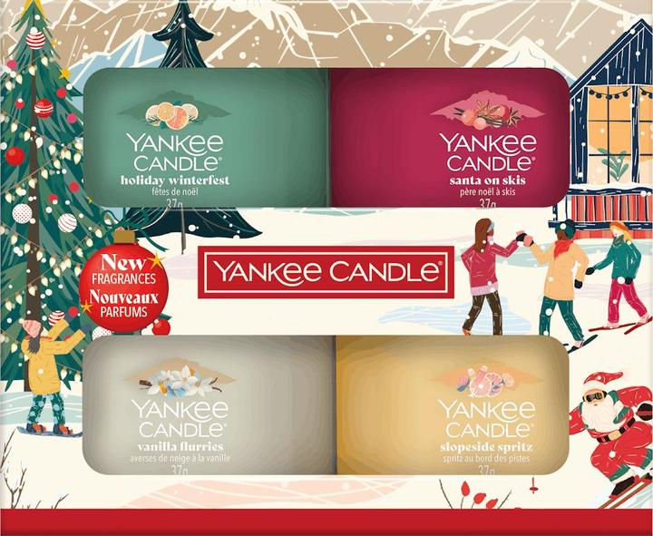 Produktbild Yankee Candle Après Ski, 4 Filled Votivkerzen, Geschenkset (4-teilig) (37 g)