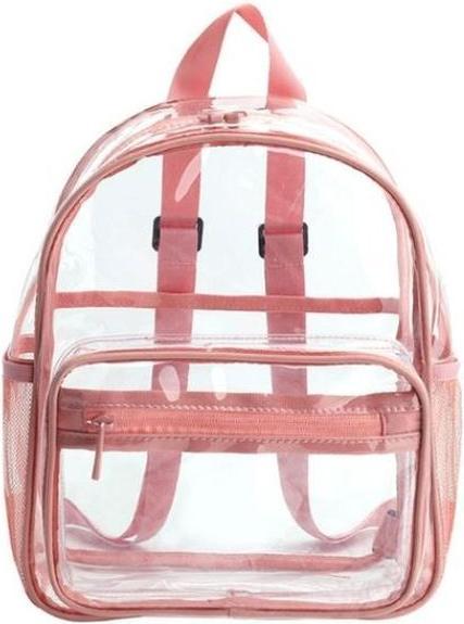 Actual product image MU Style Alexia Series Trasparent Backpack