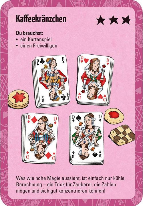 Actual product image Coin and card tricks (German)