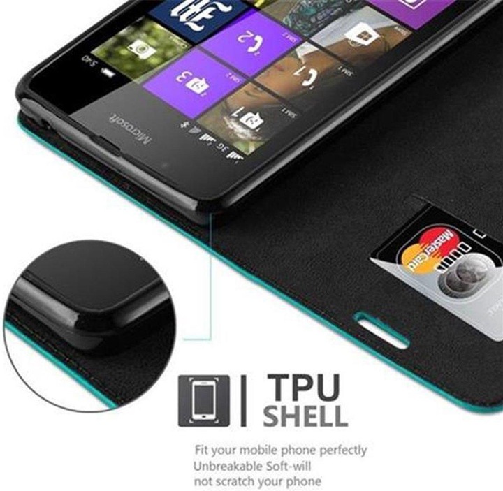 Produktbild Cadorabo Book Invisible Magnet Cover (Microsoft Lumia 540)
