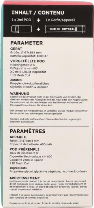 Produktbild SKE Crystal Plus Starter Kit Blueberry Raspberry (Blueberry Raspberry)