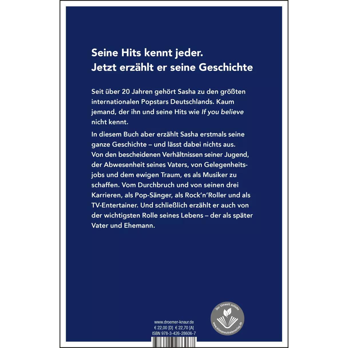 Thumbnail - If you believe - Die Autobiografie, Sachbücher von Sasha Röntgen-Schmitz