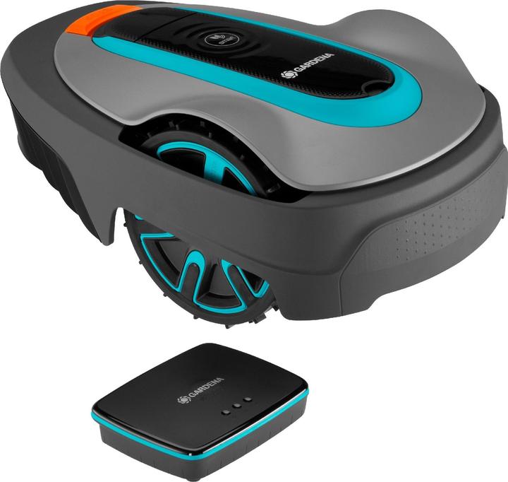 Gardena smart SILENO city 400 square metre robotic lawnmower set (400 m², Boundary wire)