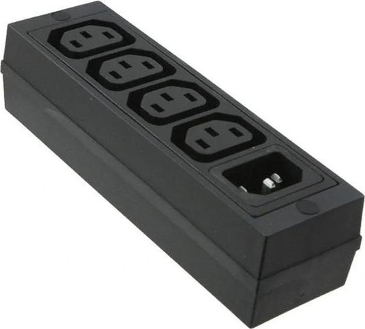Produktbild Schurter IEC-Netzverteiler 4xStecker 1xBuchse (4x)