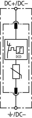 Actual product image Dehn Surge arrester type 2 DEHNguard SE 972110