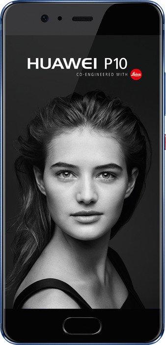 Actual product image Huawei P10 (64 GB, Hyper Diamond-Cut Dazzling Blue, 5.10", Hybrid Dual SIM, 4G)