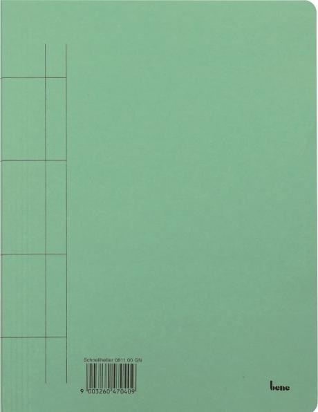 Actual product image Bene 25 loose-leaf binders cardboard green DIN A4 (A4, 1 x)
