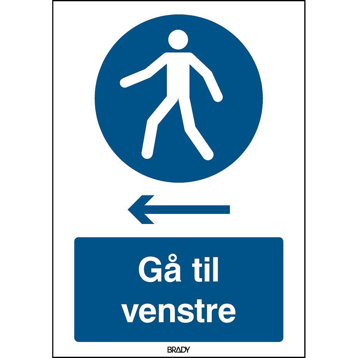 Brady, Sicherheitskennzeichnung, ISO Safety Sign - Use this