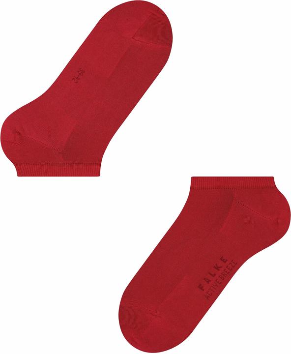 Actual product image Falke Active Breeze (3-pack) sneaker socks, colour 8228 scarlet, size 39-42 (Single pack, 39 - 42)