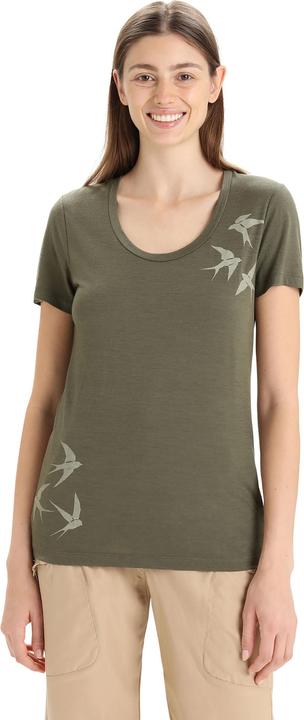 Produktbild Icebreaker Women's Tech Lite II S/S Scoop Swarming Shapes (S)