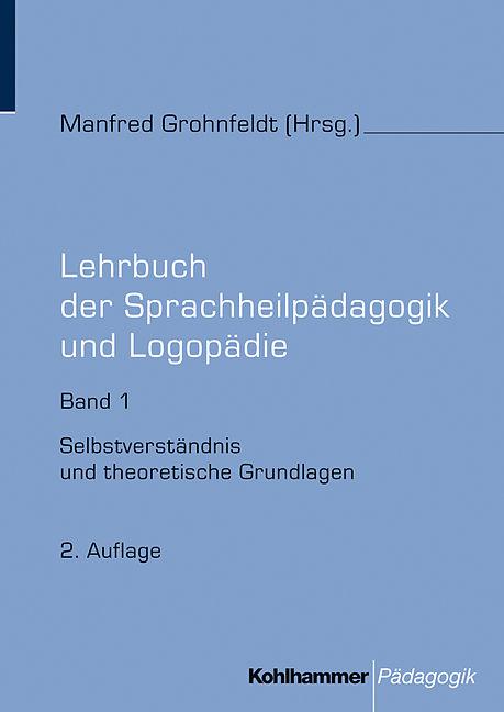 Produktbild Lehrbuch der Sprachheilpädagogik und Logopädie 1 (Deutsch, 2005)