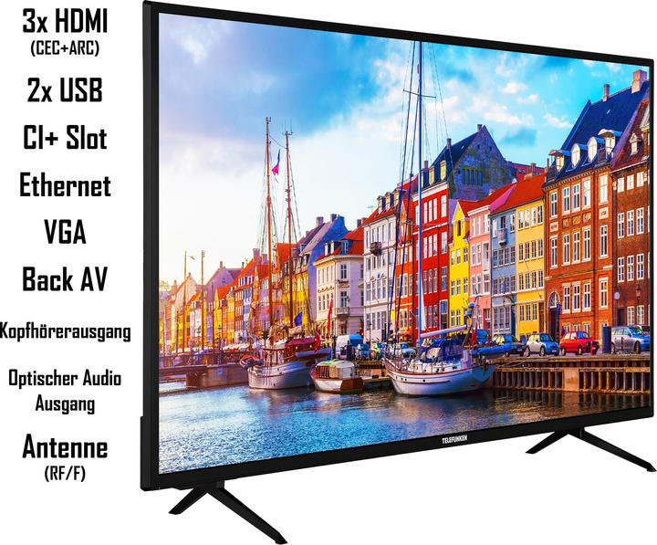 Actual product image Telefunken XF43K550 (42", LCD, LED, Full HD, 2022)