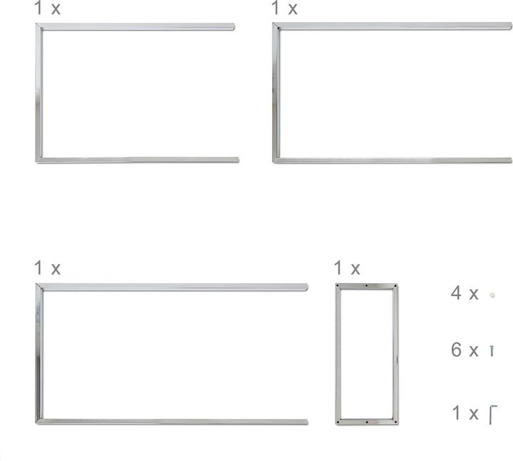 Actual product image Relaxdays Towel rack
