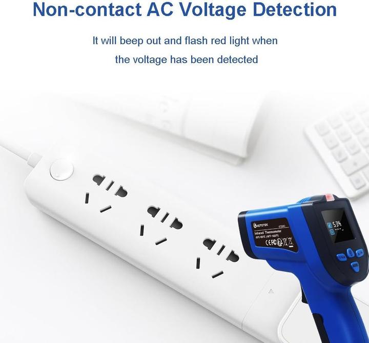 Produktbild Ketotek Infrarot Thermometer