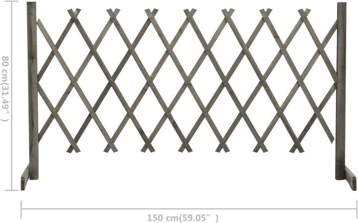 Produktbild vidaXL Rankgitter