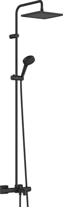 hansgrohe HG Showerpipe Vernis Shape 240 1 jet m Thermostat de baignoire noir mat
