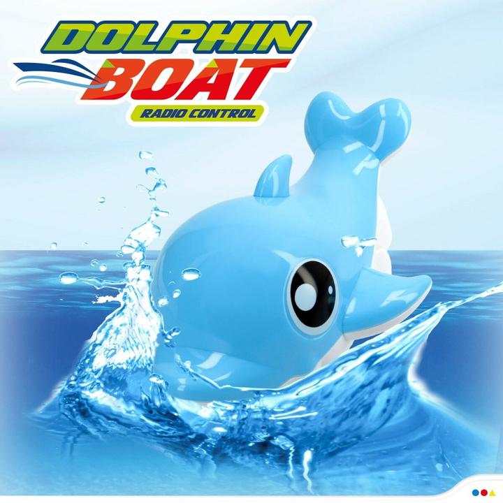 Produktbild Winfun Ferngesteuertes Boot Colorbaby Delfin (2 Stück)