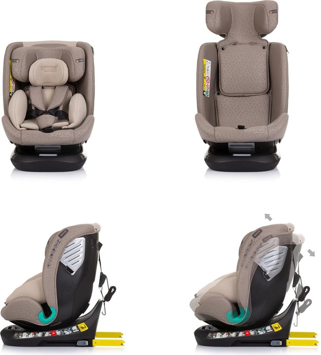 Actual product image Chipolino Supreme (Reboarder, ECE R129/i-Size Standard)